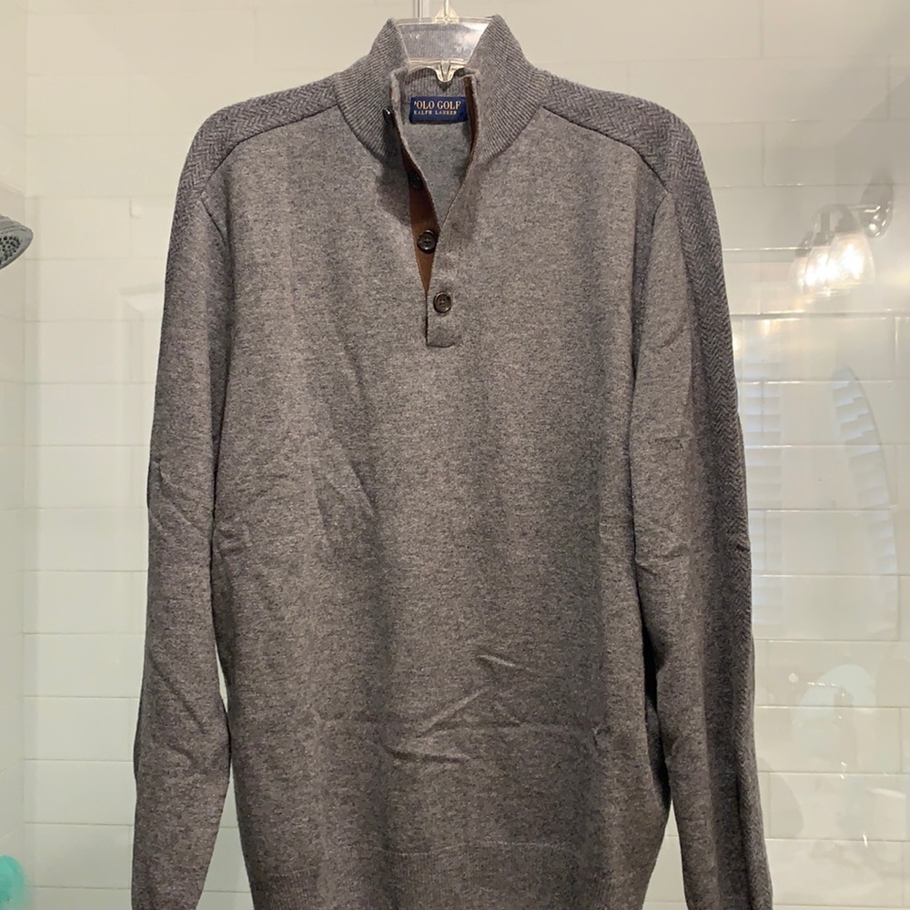 Polo Golf Ralph Lauren 1/4 button up Sweater